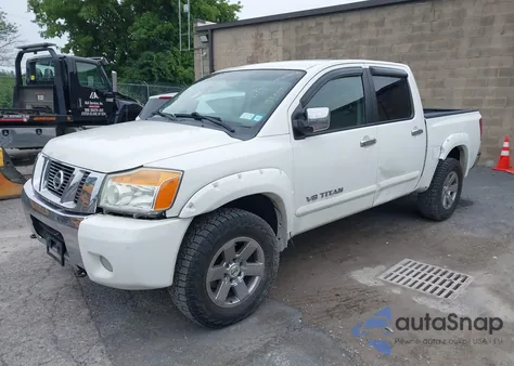 2011 Nissan Titan Sv из США, поврежденный, VIN 1N6AA0EC6BN308247